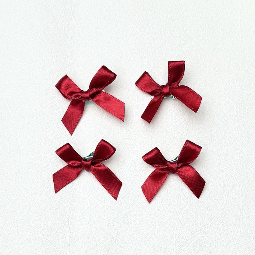 1PC Sweet Bowknot Hair Clips Ribbon Multicolor Barrette Ballet Bow Hairpin Girls