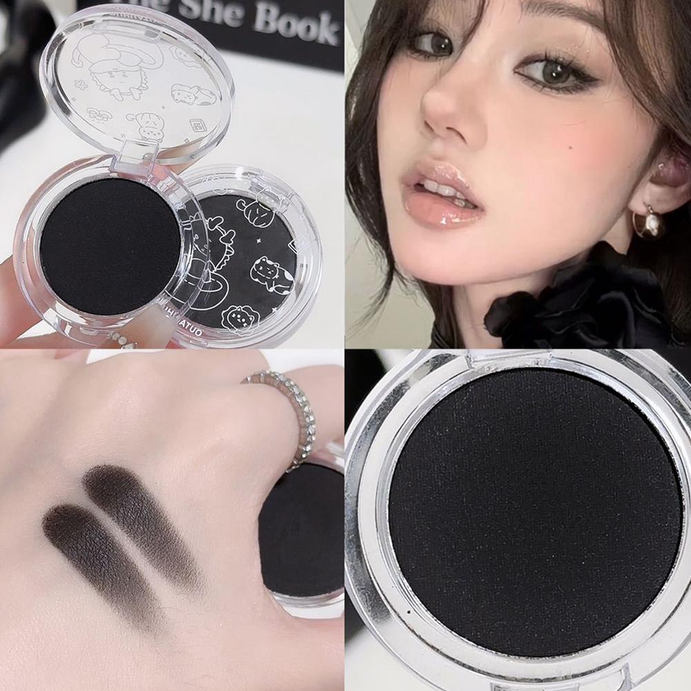 Solid Color Matte Pure White Eye Shadow Silkworm Eye And Brightening Highlighter Delicate Head T8F1