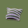 Cute Devil Horn Knitting Striped Beanie Hat Autumn Winter Knitted Wool Caps Girl Cat Ear Pointed Pullover Women Bonnet Hats