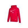 Nike CNY Logo Print Fleece Hoodie Pullover Men Tops Red DQ5067-687
