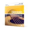 Струны для акустической гитары D'Addario из фосфорной бронзы, Блюграсс, Легкие верхние/Средние нижние, .012-.056, EJ19