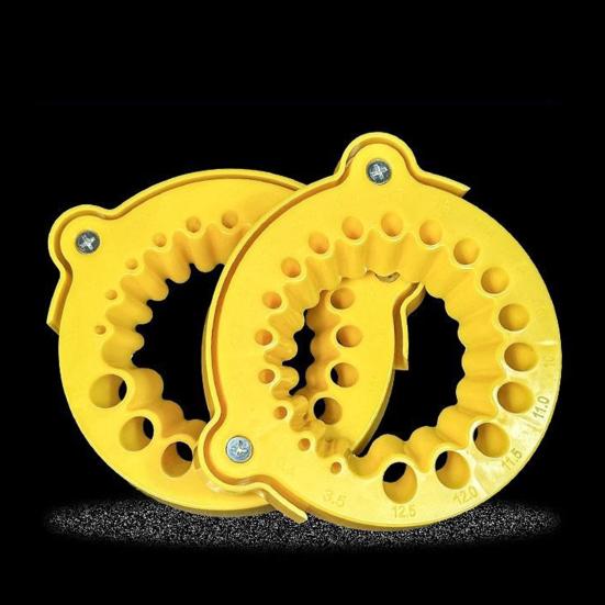 1/2Pcs Handheld Drill Bit Sharpeners Angle Grinder Universal Easy To Use Precision Power Drill Bit Sharpening Attachment Tools