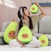 Long-haired Avocado Throw Pillow Plush Toy Creative Cute Fruit Doll Cushion Doll Birthday Gift Female