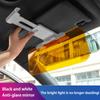 Car Sun Visor Goggle Adjustable Highdefinition Clear View Anti-UV Anti-dazzle Automobile Anti Glare Mirror Sunshade Car Supplies