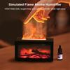550ml Air Humidifier Aromatherapy Diffuser Essential Oil Aromatherapy Spray Household Fireplace Aroma With Lighting