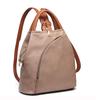 3way Rucksack Lightweight Shoulder Bag Handbag Backpack Leather Adult Commuting Backpack 120406 [Guscio Basic] Women's (Taupe)