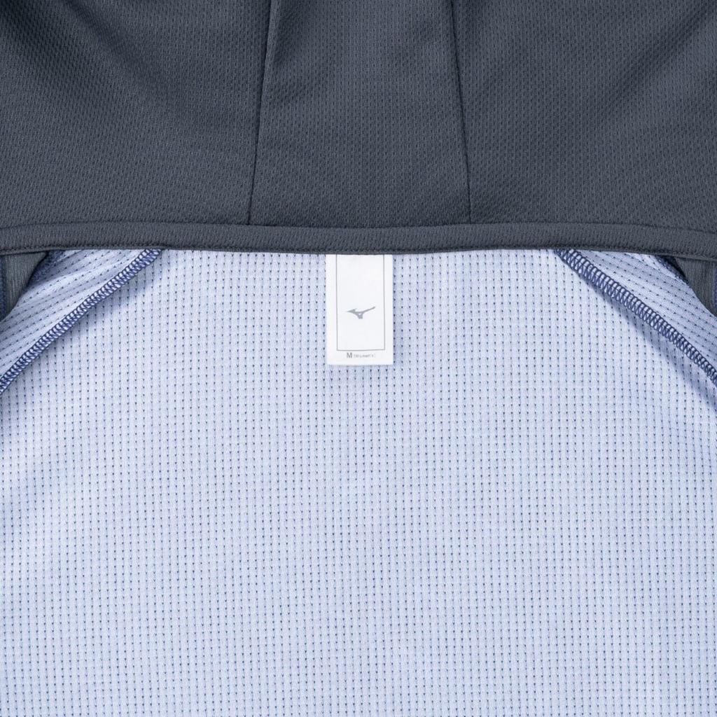 Mizuno Dry Aeroflow Highly Breathable Training Dark 32MCC310 Women's Hoodie, Jersey, Blue,