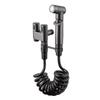 Bidet Toilet Sprayer Set Spray Water Bathroom Handheld Bidet Sprayer Toilet Shower Double Outlet Angle Valve Toilet Accessories