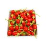 Pack of 10 Artificial Wolfberry Plastic Fruit Supplies Fake Fruit Decor Realistic Look for Photography and Decoration