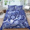 Богемный комплект постельного белья с богемным узором, пододеяльник, наволочка, 2/3 шт., ткань из микрофибры, полный размер, украшение для дома