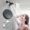 Rotatable Adjustable Shower Head 4 Inch Shower Top Spray  Water Bathroom Hardware Accessories