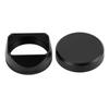 Aluminum Alloy Square Lens Hood Shade for X100VI X100V Camera with Lens Cap Accessory External Filte