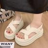 Platform Muffin Sandals Women's Small Fashion Summer New Comfortable Outside Wear Casual Sports Sandals Women's Fashion