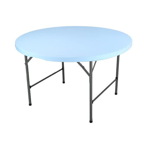 Elastic Round Table Cover Wrinkle-Resistant Fabric Universal Protection Indoor Outdoor Garden Kitchen Dining Tablecloth 120cm-152cm