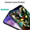 Black Tpu Case For Samsung Galaxy S22 S20 S21 FE PLUS ultra+S10 E Lite Back Cover UFO Robot Grendizer