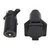 7 Pin Round Trailer Connector Male Female Wiring Adapter Plug 7 Way Plug Splice Connector Kit for RV Semitrailers