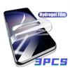 3Pcs Hydrogel Film For Huawei Nova Y91 Enjoy 60X Screen Protectors For Huawei Novay91 4G Protective Film Cover 6.95inches