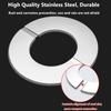 Flange Stainless Steel Faucet Decor Pipe Wall Covers Faucet Accessories Faucet Decorative Cover
