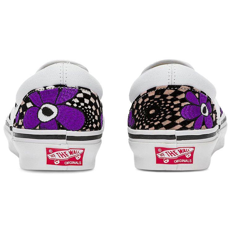 Perks and Mini X Vans OG Classic Slip-On LX Heliotrope Unisex Sneakers Brown True-White VN0A32QNBF2