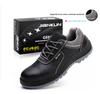 Steel Toe 200J Safety Shoes Work Anti-smashing and Anti-puncture Hot-selling Comfortable Safety Shoes for Mens