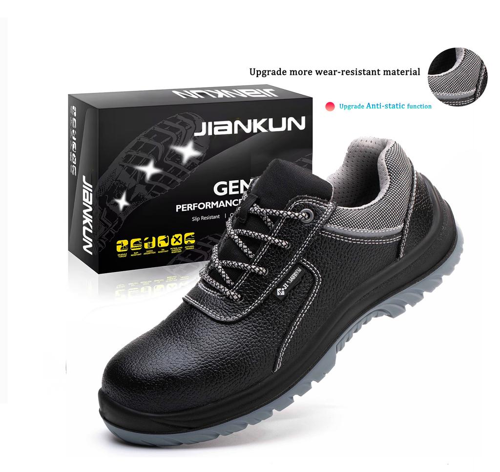 Steel Toe 200J Safety Shoes Work Anti-smashing and Anti-puncture Hot-selling Comfortable Safety Shoes for Mens
