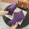 Women's Rain Shoes Fashion Trend Adult Short Tube Waterproof Anti Slip Boots