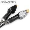 Pair Universal Motorcycle LED Turn Signal Lights Blinker Front Rear Indicator Lights For Motorbike Scooter MT09 Z1000