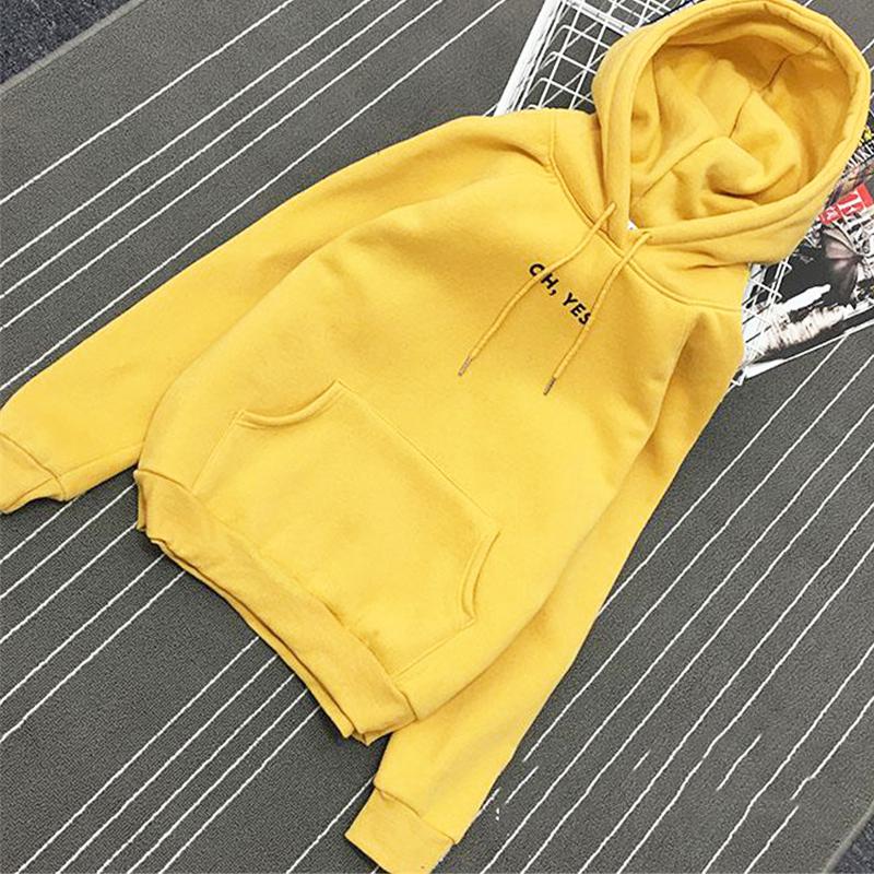 Autumn Winter Hooded Clothes New Casual Loose Harajuku Women Sweatshirt Hoody Letter Print Korean Fashion Pullovers Long Sleeve