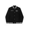 FW22 Logo Embroidered Single-Breasted Long-Sleeve Jacket Men Outerwear Black VN0A7S92BLK