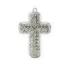 USB 3.0 High Speed External Storage USB Flash Drive 16GB 32GB Metal Pendrive 64GB 128GB 256GB Crystal Jewelry Cross Memory Stick