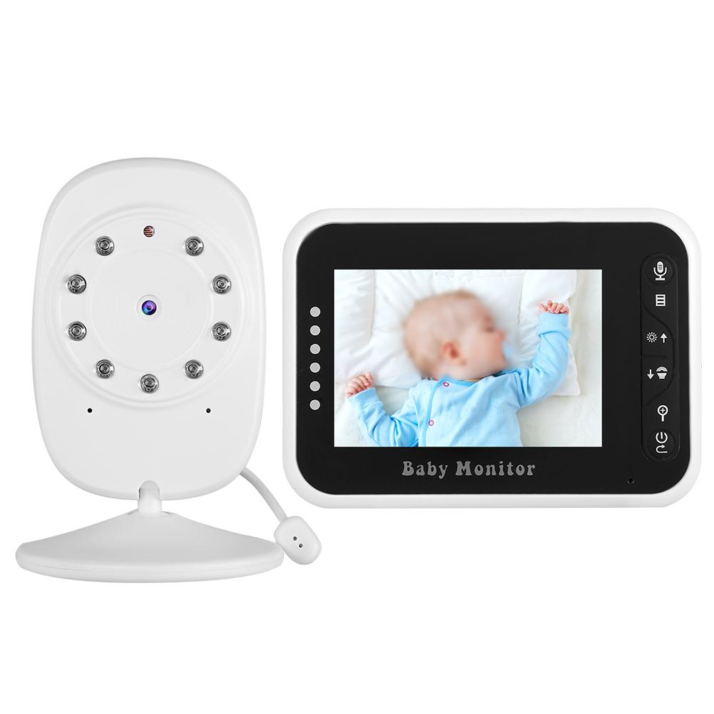 3.5in Display Infrared Night View Wireless Digital Video Camera Baby Monitor 100?240V