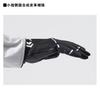 Black L [Daiwa] Wear/Gloves DG-7124W