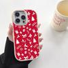 N111 Merry Christmas Art Happy New Year Soft Phone Cases for Samsung S24 S23 A15 A12 A35 A54 Infinix Hot 40i Plating Frame Camera Protector Back Cover
