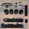 MONEON SM Goods Set Bed Restraint Belt Bondage Cosplay Props Handcuffs Legcuffs Gag Ball Gag Gag 7-Piece