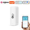 Tuya ZigBee Temperature Humidity Sensors Indoor Detector APP Real-time Monitoring Intelligent