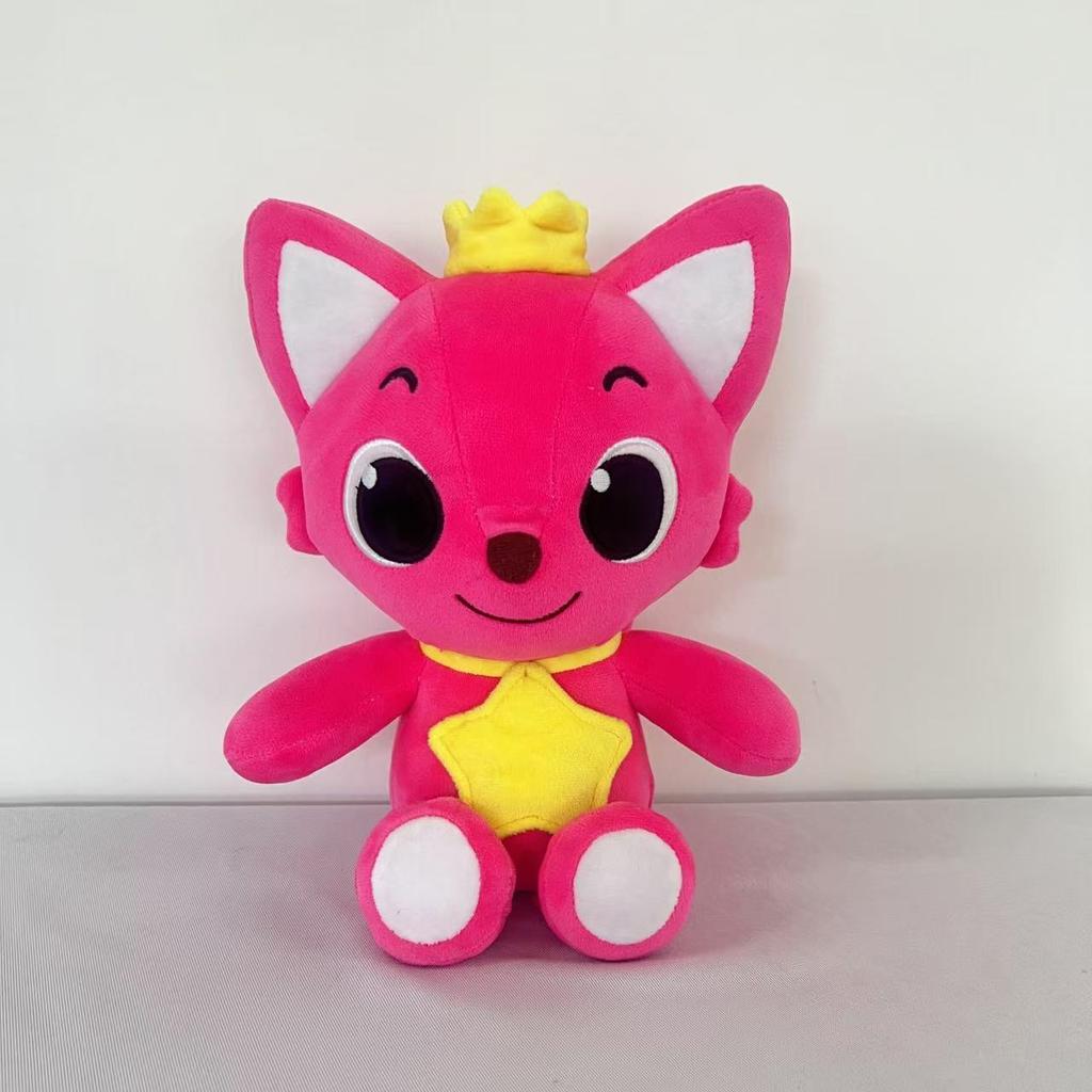 New Pinkfong Hogi Plush Toy 30cm Animated Peripheral Children's Doll