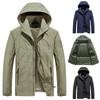 Осенне-зимняя модная новая мужская ветрозащитная водонепроницаемая хлопковая куртка, теплая спортивная куртка на открытом воздухе