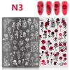Butterfly Flower Nail Art Stamping Plates Drawing Template Geometric Stripe Line 3D Image Stencil Mold Manicure Template