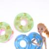 2Pcs Dollhouse Miniature Swimming Ring Cute Duck Bathing Float Lifebelt Toy