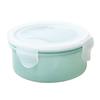 Fridge Food Storage Container with Lids Multifunction Stackable Round Airtight Kitchen Storage