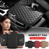 Leather Car Armrest Mat Tissue Boxes Height Pad Armrest Box For Mercedes Benz AMG W204 W203 W212 W211 W124 W210 GLC GLE E CLA GLA W205 W211 W213