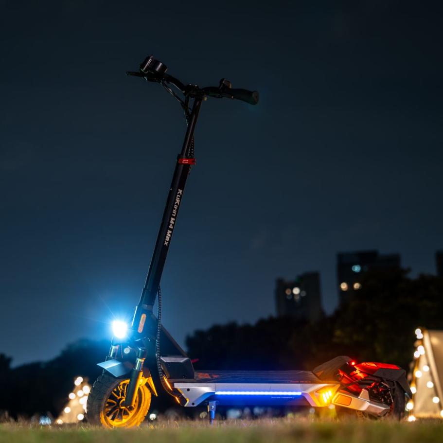 2025 EU New Kukirin M4 Max 1000W 48V 18ah Electric Scooter Max Speed 45 Km/h Dual Hydraulic Suspension Foldable