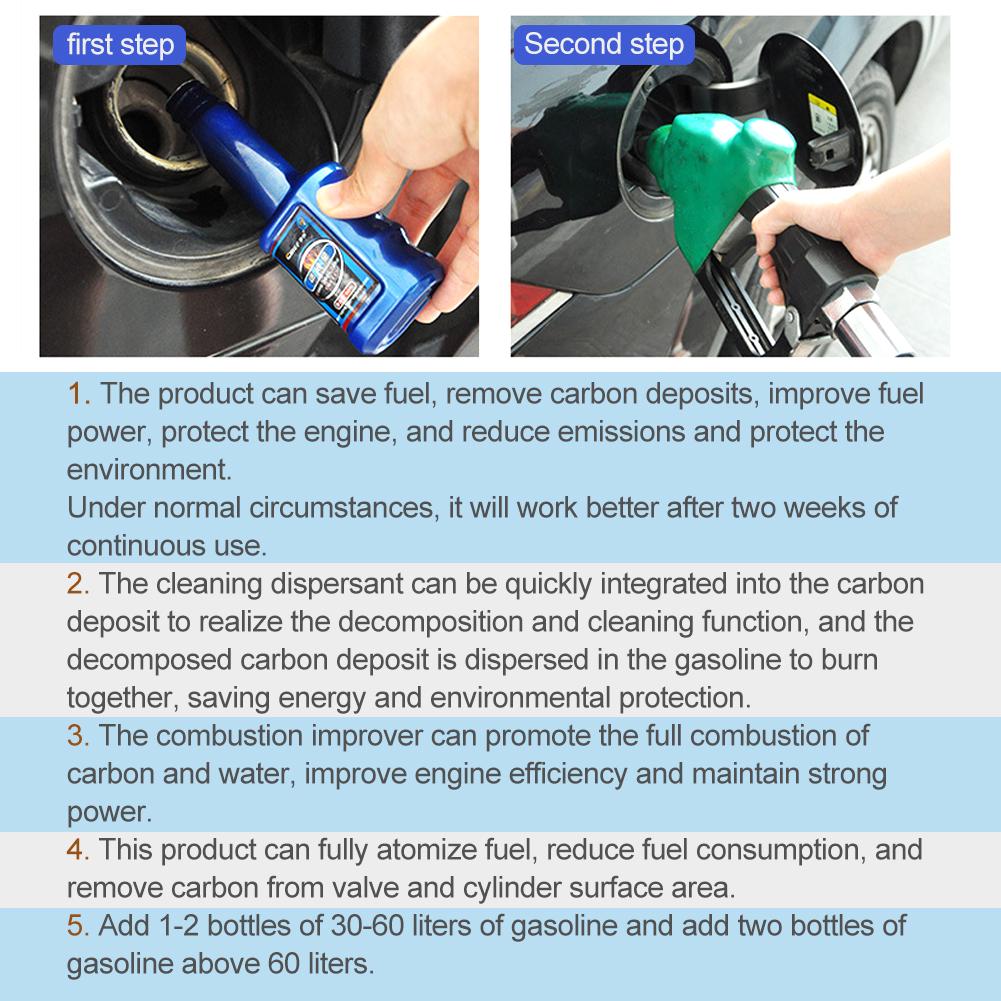 60ml Fuel Saver Car Fuel Treasure Diesel Additive Remove Engine Carbon Deposit Save Diesel Increase Power Additive In
