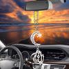 Creative Moon Star-islam Car Pendant Ornaments Hanging Auto Interior Rear View Mirror Decoration Trim Accessory Car