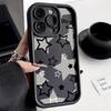 Cute Star Phone Case For iPhone 11 Case iPhone 12 13 14 15 Pro Max XR X XS 7 8 Plus SE  Shockproof Silicone Cover Soft Funda