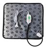 Pet Heating Pad Adjustable Temp Waterproof Bite Resistant Warm Electric Heated Pet Mat for Dogs Cats
