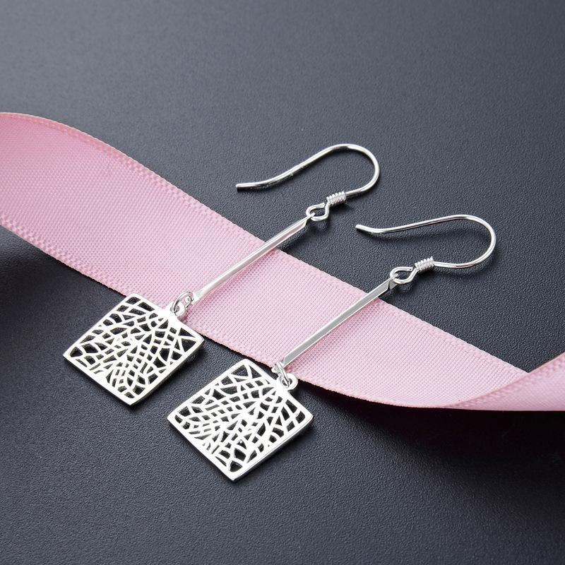 Lindon 925 Sterling Silver Earrings Drop Earrings For Women Wedding Party Gifts