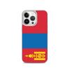 Coque iPhone - Mongolie - Drapeau - Souple - Multicolore - Compatible iPhone 13 Pro