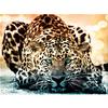 Full 5D Diy Diamond Painting Strong Leopard Embroidery Cross Stitch Home Decor Handmade Gift