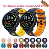 Strap For Xiaomi MI Watch Color 2 Watch Band For Xiaomi Watch S3 S2 S1 Active Bracelet Silicone Wristband Belt